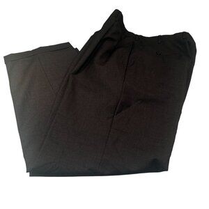 Brooks Brothers Loro Piana Italy Wool Slacks Mens Pleated Cuffed Trousers Pants